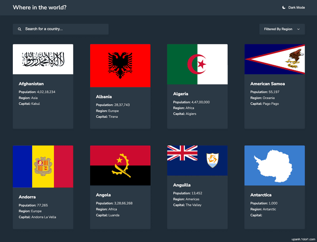 countries app